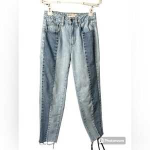 Garage mixed Denim Jeans High Rise